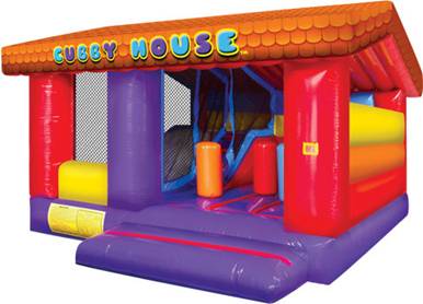 inflatable cubby house